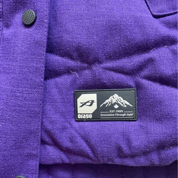 Orage insulated ski coat with powder skirt - Picture 2 of 7